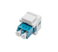 Digitus Fiber optic LC/LC duplex coupler. Singlemode. Keystone module