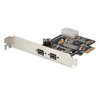 DIGITUS Firewire card - PCIe - Firewire 800 1394b interface card - 3-port - 2x 9-pin external & 1x 9-pin internal