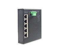 Digitus 5 Port Gigabit Ethernet Network Switch Switch, Flat, Industria