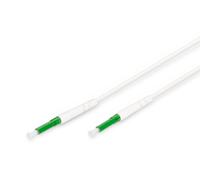 Digitus FTTH Drop Cable - OS2 - Single Mode - 10m - 1 Fibre - LC-APC Connector - Pre-assembled - Bend Optimised G.657A2 - Blowable - Fibre Optic Cable - White