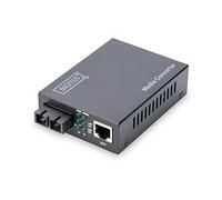 DIGITUS Gigabit Ethernet Media Converter, Singlemode SC connector, 1310nm, up to 20km
