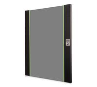 DIGITUS Glass Replacement Door for Unique Network Cabinet - 16U - Fits DN-19 16-U-SW, DN-19 16U-6/6-SW, DN-19 16-U-3-SW - With Lock & Key - Safety Glass - Black