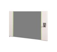 DIGITUS glass replacement door for Unique network cabinet - 7U - suitable for DN-19 07-U, DN-19 07U-6/6, DN-19 07-U-3 - with lock and key - safety glass - grey