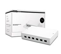 DIGITUS - Gussets with Modular Chassis - White, RAL 9010-6 Ports
