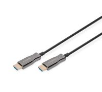 DIGITUS HDMI 2.0b AOC hybrid fiber optic cable - 15m - UltraHD resolution up to