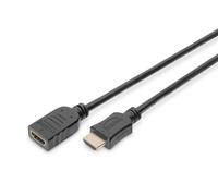 Digitus HDMI extension cable - 3m - with Ethernet channel - Ultra HD 4k/30Hz - m