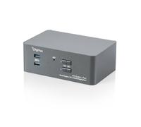 Digitus HDMI KVM switch - 2 PCs, 2 monitors - 4K 60Hz | 2 USB 3.0 ports - 2 USB 2.0 ports for mouse & keyboard - hot-key switching - 2x DP, 2x HDMI inputs
