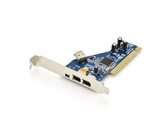 DIGITUS IO Card - PCI - Firewire 1394a Interface Card - 4-Port - 2x 6-Pin External & 1x 4-Pin External & 1x 6-Pin Internal