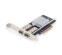 DIGITUS IO Card - PCIe - SFP+ Network Card - 2-Port - 10 Gigabit Ethernet - 10Gbps - PCI-Express