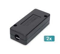 DIGITUS LSA Patch Module Cat 7-2 Pieces - Shielded - LSA Cat7 Insulation Displacement Connector - AWG 22 to AWG 26 - for Ethernet Cables, Network Cables, Installation Cables