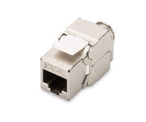DIGITUS Keystone Module Cat 5e Shielded - RJ45 jack - 100 MHz - 1GBase-T - AWG 2