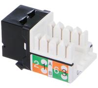 DIGITUS Keystone Module Cat 6 Unshielded - RJ45 jack - 250 MHz - 1GBase-T - AWG