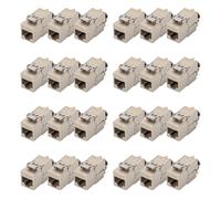 DIGITUS Keystone module cat. 6A shielded - 24 pieces - RJ45 - multi-design - 500