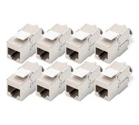 Digitus Keystone module Cat-6A Shielded - 8 pieces - RJ45 socket - 500 MHz 10GBa