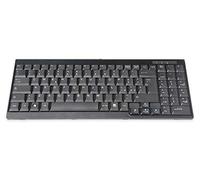 DIGITUS KVM Keyboard - Replacement for DS-72210 / DS-72211 - Italian layout - Spare part or retrofit kit for LCD KVM consoles - Device-specific connection - Black