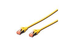 Digitus 10 m Cat6 S-FTP - Network cable (10 m, Cat6, S/FTP (S-STP), -20 - 60 °C) Yellow