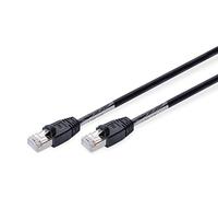 Digitus LAN Cable Cat 6-1m - Outdoor Network Cable - S/FTP Shielded - PoE+ & RJ45 - Compatible with Cat6A - Grey