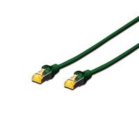 DIGITUS LAN Cable Cat 6A - 7m - RJ45 Network Cable - S/FTP Shielded - 10 Gbps - Compatible with Cat6 and Cat7 - Yellow