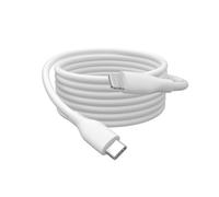 Digitus Lightning connection cable - USB 2.0-2m - USB-C to Lightning - high speed 480 Mbit/s - 60W Power Delivery - flexible silicone cable - white - for iPad, iPhone