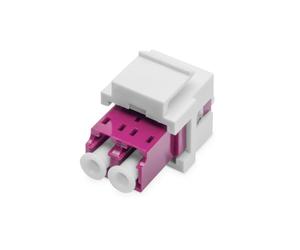 DIGITUS LWL Kupplung LCLC Multimode-OM4 NEW