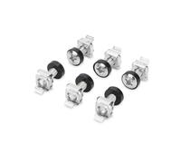 Digitus M6 installation screw set, 50 pieces 50x silver screws, cage nuts and wa