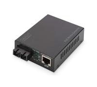 DIGITUS Media Converter - MM - Gbit Ethernet - RJ45 / SC - 850 nm Wavelength - U