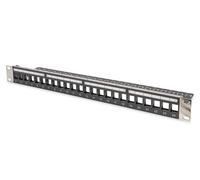 Digitus Modular Patch Panel for Keystone Jack 1U Rack Mount - Unloaded