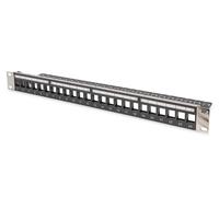 Digitus Modular Patch Panel for Keystone Jack 1U Rack Mount - Unloaded