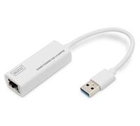 DIGITUS network adapter via USB 3.0 - Gigabit Ethernet 1 GBit/s RJ45 - Additiona