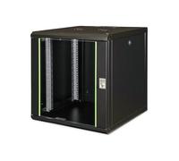 Digitus Network cabinet - 19-inch rack - 12U - Wall mounted - 600mm depth - load capacity 100kg - Unique Series - black