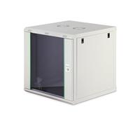 Digitus Network cabinet - 19 inch rack - 16U - 450mm depth - 320 mm maximum usable depth - wall mounting - load capacity 60kg - safety glass door - Dynamic Basic series - black