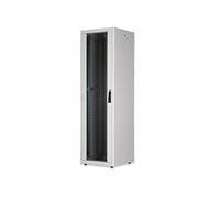DIGITUS network cabinet - 19-inch rack 22U - 60x60 cm - Dynamic Basic series - max. load 600 kg - usable depth 550 mm - grey