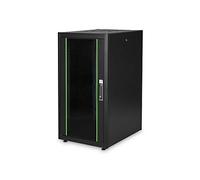 DIGITUS network cabinet - 19-inch rack 22U - 60x80 cm - Dynamic Basic series - load capacity 600 kg - usable depth 750 mm - black