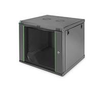 Digitus Network cabinet - 19 inch rack - 7U - 450mm depth - 320 mm maximum usable depth - wall mounting - load capacity 60kg - safety glass door - Dynamic Basic series - gray