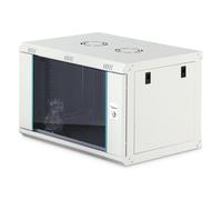 DIGITUS Network Cabinet - 19-inch rack, 7U - Unassembled - Wall-mounted - 450 mm depth - 320 mm usable depth - 60 kg load capacity - Glass door - Dynamic-N Series - Grey