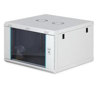 DIGITUS Network Cabinet - 19-inch Rack 7U - Unassembled - Wall-mounted - 600 mm depth - 470 mm usable depth - 60 kg load capacity - Glass door - Dynamic-N Series - Grey