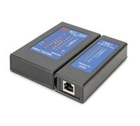 DIGITUS network cable tester - for RJ45 and RJ11 cables - with PoE testing devic