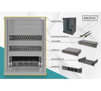 Digitus Network Set - 254 mm (10") - 9U. 312 x 300 mm (W xD)