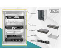 Digitus Network Set - 254 mm (10") - 9U. 312 x 300 mm (W xD)