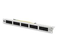 Digitus CAT 3 ISDN patch panel, unshielded, grey