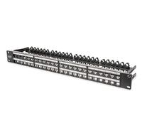 DIGITUS Patch Panel - Modular - For Keystone Modules - 19" - 48-Port - Shielded