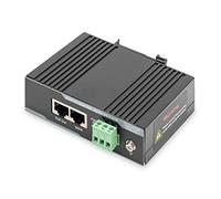 DIGITUS PoE+ Injektor - IEEE802.3at - Gigabit Ethernet - DIN Hut-Schiene - DC Kl