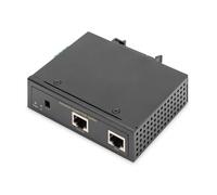 DIGITUS PoE++ Splitter - IEEE802.3af/at/bt - Gigabit Ethernet - Output 12, 16, 24, 48 Volt - Terminal Block Terminal Block