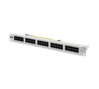 DIGITUS Professional Patch Panel RJ-45 RAL 7035 1U 50-Port - 19-Zoll - 1HE