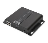 Digitus DS-55125 HDMI receiver Ethernet extender Steel Black Ultra...