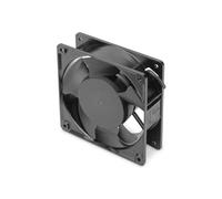 DIGITUS replacement fan for fan units - Suitable for 19’ network and server cabinets - Max. air circulation: 195.38 m³/h - 47 dBm - Black