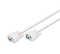 Digitus Datatransfer connection cable, D-Sub9/F - D-Sub9/F