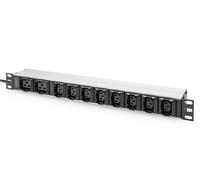 DIGITUS PDU 1HE 8xC13 2xC19 Ausgange 230V/16A NEW