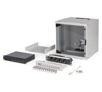 Digitus SOHO Pro network set. 254 mm (10") - 6U. 315 x 300 mm (W