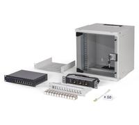 Digitus SOHO Pro network set. 254 mm (10") - 6U. 315 x 300 mm (W